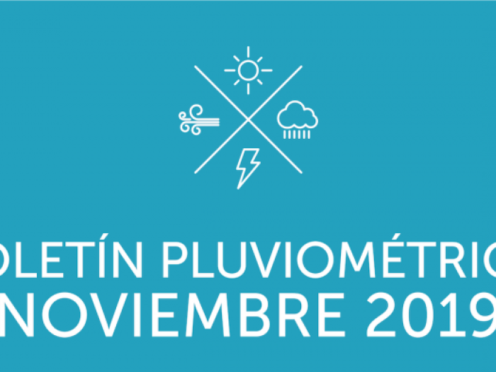 Boletín pluviométrico de noviembre