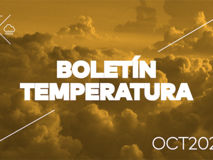 temperatura octubre 2020