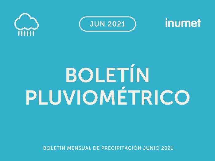 Boletín Pluviométrico