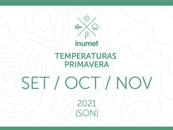 Boletín Trimestral de Temperatura (Setiembre-Octubre-Noviembre 2021)