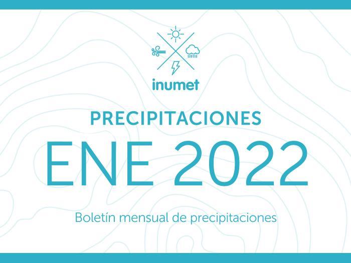 Boletín Pluviométrico Mensual enero de 2022